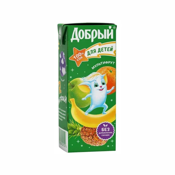 - Сок детский в коробке мультифрукт